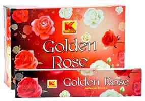 Wholesale Incense - Kwality Golden Rose Incense