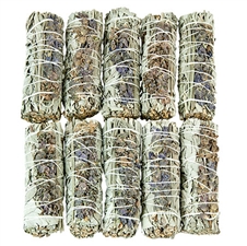 Wholesale White Sage & Lavender Smudge Sticks
