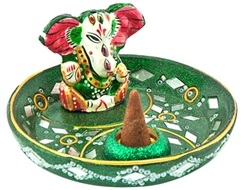 Wholesale  Lacquer Lord Ganesh Incense Burners