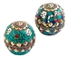 Wholesale Om Symbol Tibetan Stone Inlay Jewelry Box Set