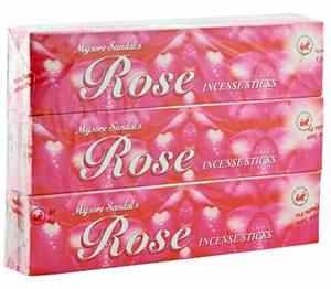 Wholesale Mysore Rose Incense - 20 Sticks Pack