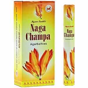 Wholesale Mysore Nag Champa Incense - 20 Sticks Hex Pack