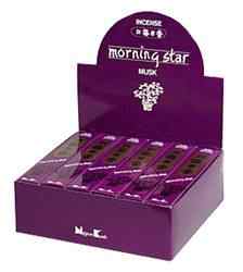 MSR08B<br><br> Morning Star 50 Sticks Musk Incense Pack
