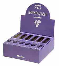 MSR11B<BR><BR>Morning Star Lavender Incense - 50 Sticks Pack (12 Packs Per Box)