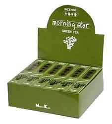 MSR13B<br><br> Morning Star 50 Sticks Green Tea Incense Pack