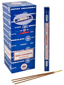 Wholesale Incense - Satya Sai Baba Nag Champa Incense - 10 Gram Square Pack