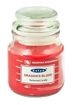 Wholesale Satya Dragon Blood Jar Candle with Dome Lid