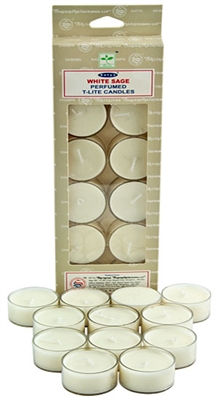 Wholesale White Sage Tea Light