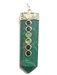 Wholesale Malachite 7 Chakra Pendant