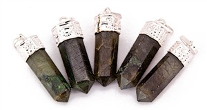 Wholesale Labradorite Pencil Point Pendant