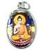 PDT25<br><br>  2 Pieces Lord Buddha Enamel Pendant - 0.75"x1.25"