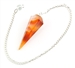Wholesale Carnelian  Faceted Pendulum