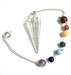 Wholesale Crystal Quartz Seven Chakra Pendulum