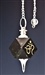 Wholesale Black Agate Om Symbol Pendulum