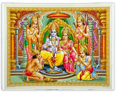 Wholesale Ram Darbar Art Poster