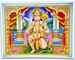 POS203<br><br> Hanuman Blessing Poster on Cardboard - 15"x20"