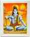 POS228<BR><BR> Lord Shiva Meditating Poster on Cardboard - 15"x20"