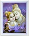 POS237<br><br> Shiva Parvati Poster on Cardboard - 15"x20"