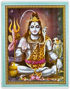 Wholesale Lord Shiva Art Poster