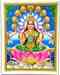 POS309<br><br> Goddess Laxmi Poster on Cardboard - 15"x20"