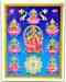 POS312<br><br> Goddess Laxmi Poster on Cardboard - 15"x20"