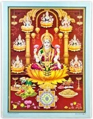 Wholesale Goddess Laxmi with Yantra Art Poster