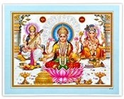 Wholesale Laxmi, Ganesh & Saraswati Art Poster
