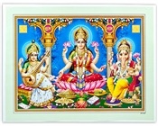 Wholesale Laxmi, Ganesh & Saraswati Art Poster