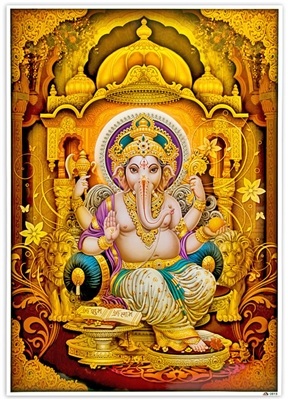 Wholesale Lord Ganesh Art Poster