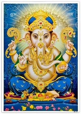 Wholesale Lord Ganesh Art Poster