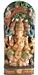 Wooden Lord Ganesh Statue