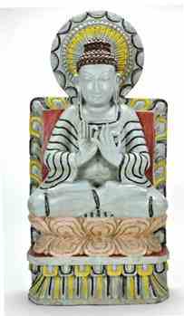 Wooden Lord Buddha Statue