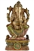 Wooden Ganesh Statue