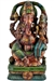 Wooden Ganesh Statue