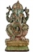 Wooden Ganesh Statue