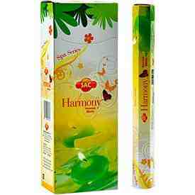 Wholesale Incense - Sac Harmony Incense - 20 Hex Pack