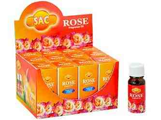 Wholesale SAC Rose Aroma Oil - 10 ml. (1/3 oz.)