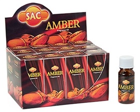 Wholesale SAC Amber Aroma Oil - 10 ml. (1/3 oz.)