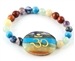 Wholesale Chakra Om Symbol Stretch Bracelet