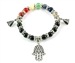 Wholesale 7 Chakra Hamsa Stretch Bracelet