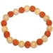 Wholesale Golden Quartz & Rudraksha Stretch Bracelet