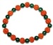 Wholesale Green Jade & Rudraksha Stretch Bracelet
