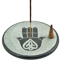 Stone Carved Incense Plate Burner