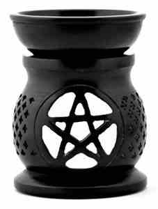 Stone Carved Pentacle Aroma Lamp