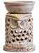 SBR312<BR><BR>Owl Soapstone Aroma Lamp - 4"H