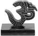 SBR457<br><br>Om Symbol Soapstone T-light/Cone Burner 4"x3.5"x3.5"