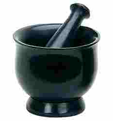 SBR51<br><br>Spiral S/stone Mortar & Pestle 2.5"H, 4"D