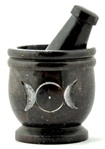 Stone Carved Mortar and Pestle