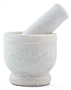 Stone Carved Mortar and Pestle