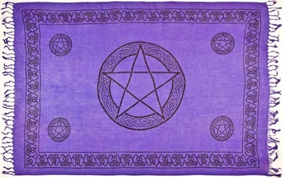 Wholesale Pentacle Scarves/Altar Cloth